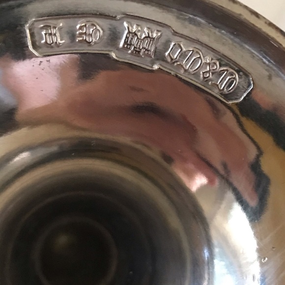 Goblets set of 2 silver plate CORBELL & CO. - Picture 3 of 8